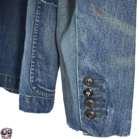 Ralph Lauren Mens 42L Denim Blazer Coat Jacket NWT .. RRP $600 - Picture 7 of 8